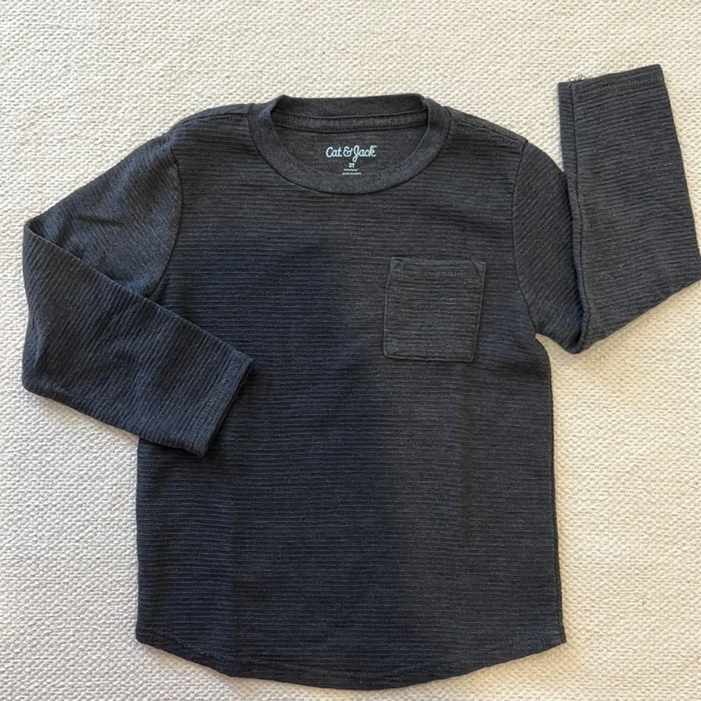 Oshkosh and Cat & Jack Long Sleeve T shirts Bundle